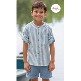 Boetie Verano Conjunto niño Rayas Azahar
