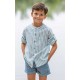 Boetie Verano Conjunto niño Rayas Azahar