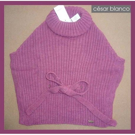 Cesar Blanco Winter Girl Hood Pink
