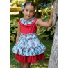 Babiné Summer Girl Red Dress Poppies