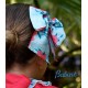 Babiné Verano Pinza niña Lazo Azul Amapolas