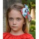 Babine Summer Girl Pin Blue Tie Poppies