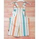 Cocote Verano Peto niño Rayas Multicolor Naranja