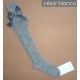Cesar Blanco Winter Girl High Socks Gray