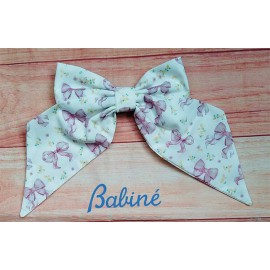 Babine Summer Girl Pin Printed Tie