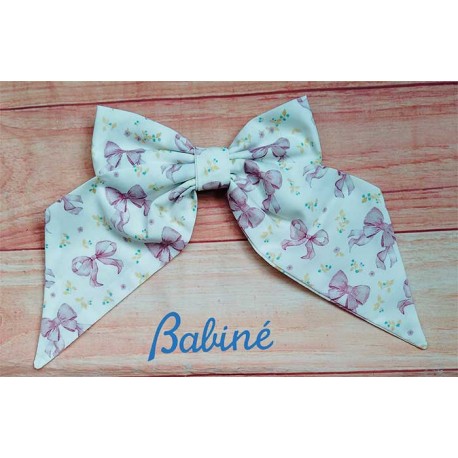 Babine Summer Girl Pin Printed Tie
