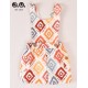Jose Varon Summer Boy Ethnical Multicolor Overalls