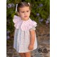 José Varón Verano Vestido bebé niña Liberty con Rayas Rosas
