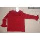 César Blanco Invierno Jersey niña Cuello Guinda
