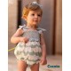 Cocote Verano Pelele bebé niña Ondas Verdes