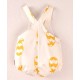 Cocote Verano Peto bebé niño Blanco Cachimir Amarillo