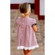 Jose Varon Summer Baby Girl Mauve Dress