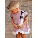 José Varón Verano Vestido bebé niña Malvarrosa