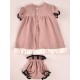 Jose Varon Summer Baby Girl Mauve Dress
