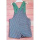 Cocote Summer Boy Overalls Navy Stripes
