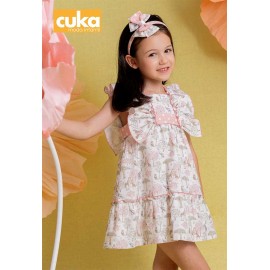 Cuka Summer Girl Dress Woody Ruffles