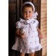 Cocote Verano Vestido bebé niña Blanco Bordado