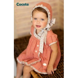 Cocote Summer Baby Girl Corale Set