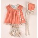 Cocote Summer Baby Girl Corale Set