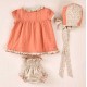 Cocote Summer Baby Girl Corale Set