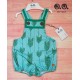 Jose Varon Summer Baby Boy Blueish Geen Overalls Arrows