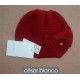 César Blanco Invierno Gorro niña Guinda