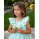 DBB Collection Summer Girl Water Green Dress Squares