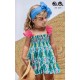 José Varón Verano Vestido niña Étnico Verde