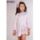 Petit DBB Invierno Vestido niña Rosa Flores