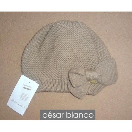 Cesar Blanco Winter Girl Hat Camel