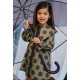 Cocote Invierno Vestido niña Verde Lunares