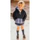 Cocote Winter Boy Sweatshirt Blue Stripes