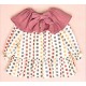 Cocote Winter Baby Girl Dress Colourful Squares