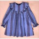 Cocote Invierno Vestido niña Rayas Azules