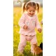 Pequeños Piratas Winter Baby Girl Sport Set Cats