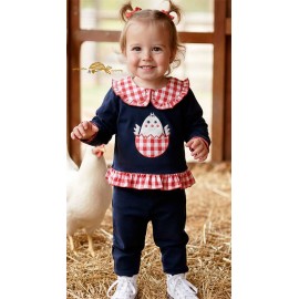 Pequeños Piratas Winter Baby Girl Sport Set Egg