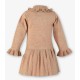 Miranda Winter Girl Light Brown Knitted Dress