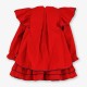 Miranda Invierno Vestido niña Rojo Lazo Marino