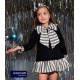 Basmartí Invierno Vestido niña Caleus Negro