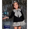 Basmartí Invierno Vestido niña Caleus Negro