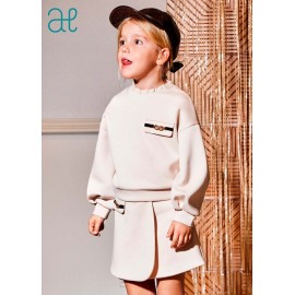 Abel & Lula Winter Girl Oatmeal Color Set