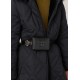 Abel & Lula Winter Girl Black Coat with Wallet