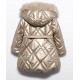 Abel & Lula Invierno Chaquetón niña Dorado con Cartera