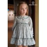DBB Collection Invierno Vestido niña Flores Verdes
