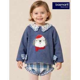 Basmartí Winter Baby Girl Set Pompidou