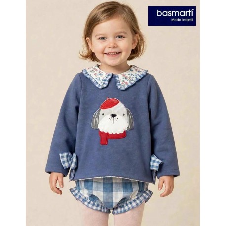 Basmartí Winter Baby Girl Set Pompidou