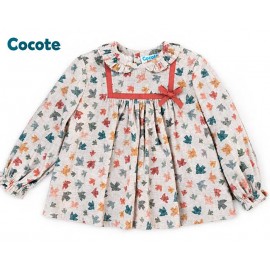 Cocote Invierno Blusa bebé niña Pájaros