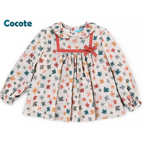 Cocote Invierno Blusa bebé niña Pájaros