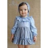 DBB Collection Winter Baby Girl Blue Set Stripes
