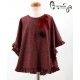 Carmen Vázquez Winter Girl Dress Delfín Wine